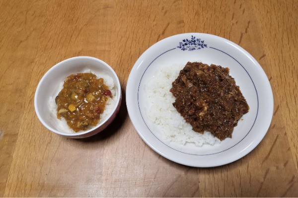 カレーライス量比較